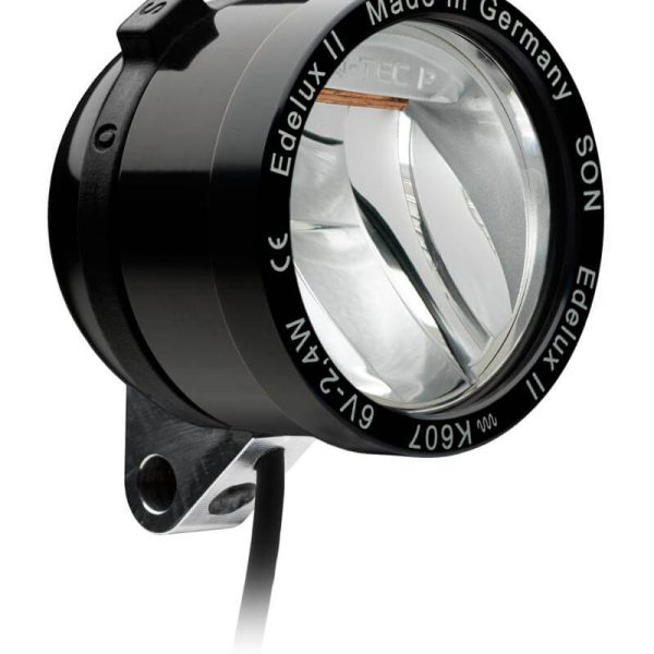 Faro SON Edelux II negro anodizado