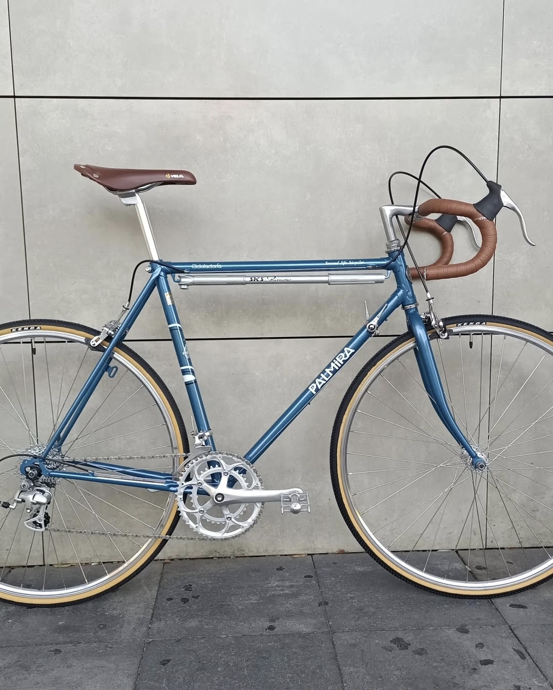 Bicicleta Palmira Road Classic Azul