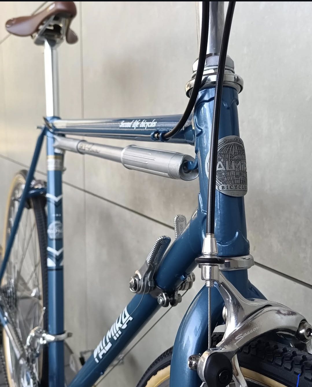 Bicicleta Palmira Road Classic Azul - Imagen 5