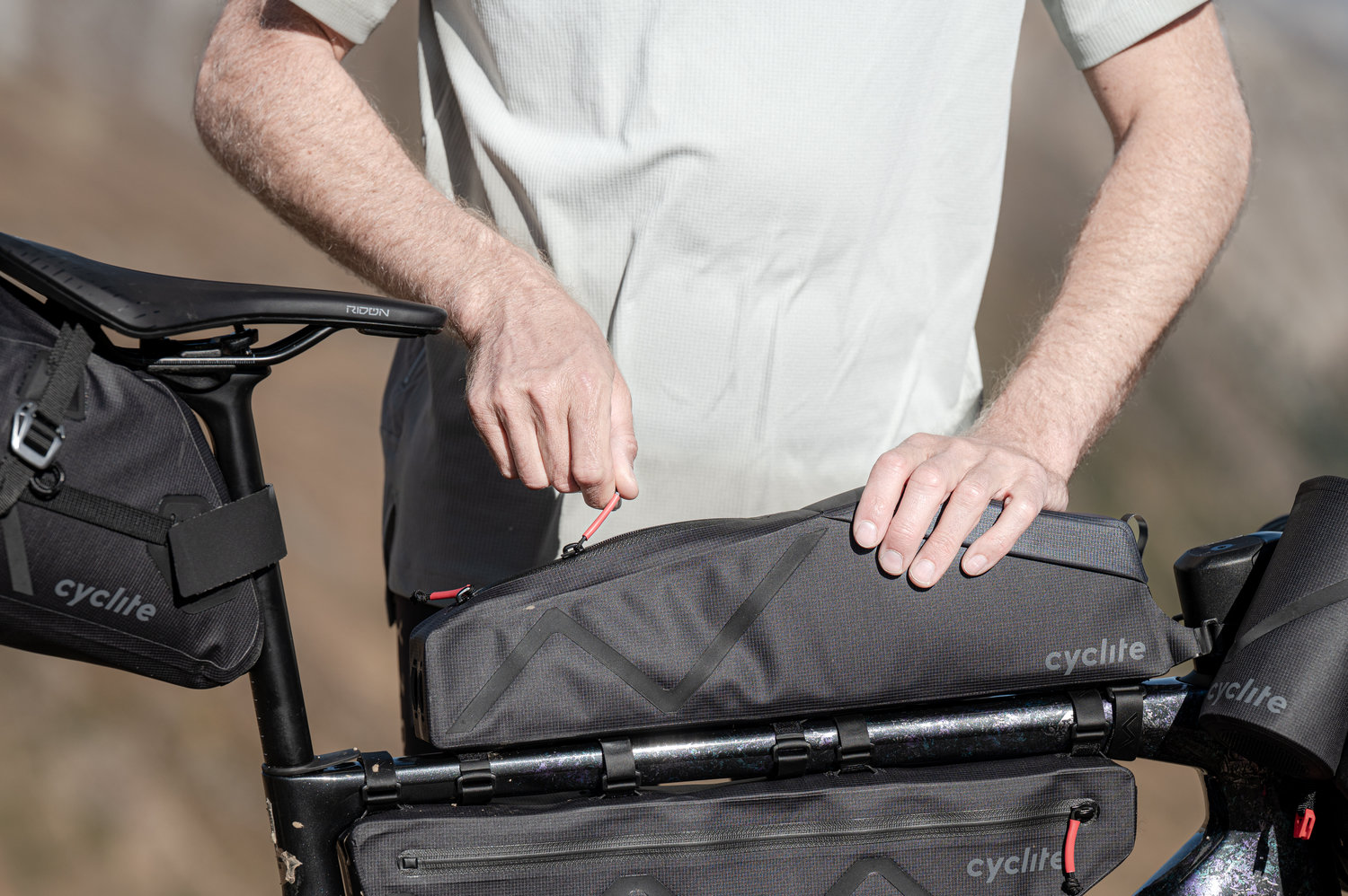 Cyclite Top Tube bag LARGE 02 / 2,2 litros - Imagen 7