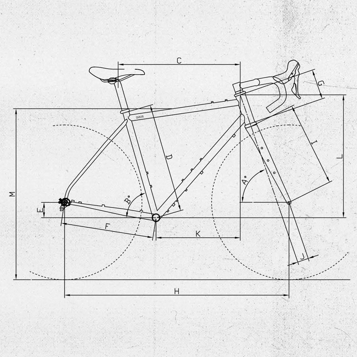 Cuadro SOMBRA GRUS gravel + horquilla carbono - Imagen 8