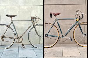 Nicolas Frantz en Barcelona | Restauración de bicicleta clásica