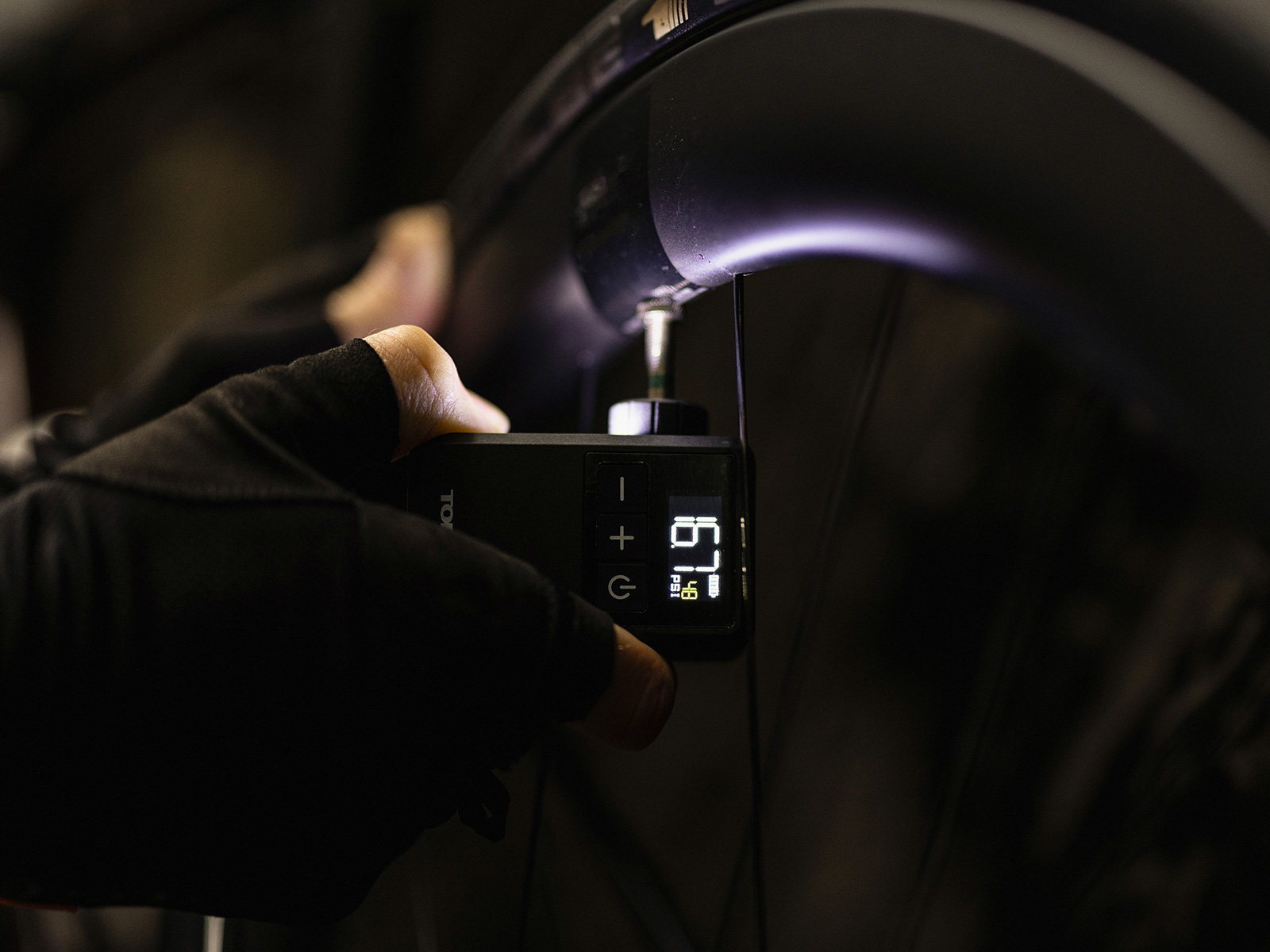 Topeak E-Booster Digital Mini - Led