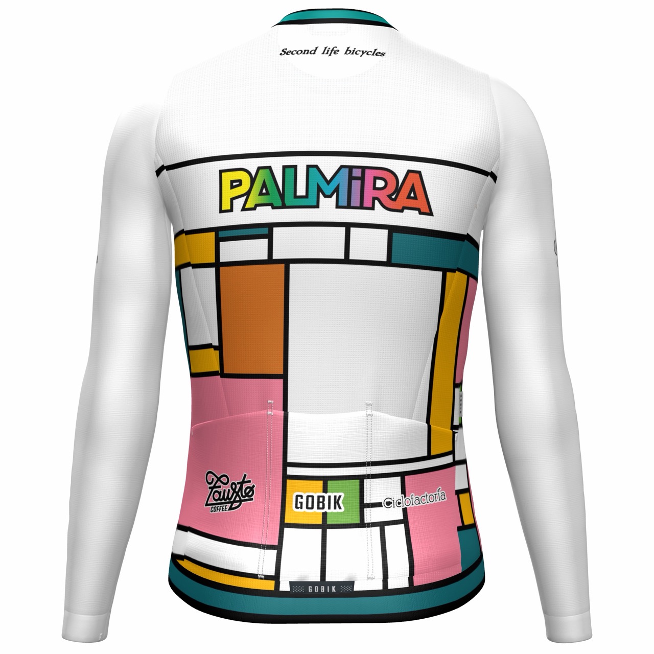 Maillot Largo - Blanco Palmira Espalda