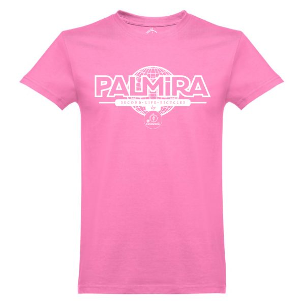 Camiseta Palmira algodón rosa