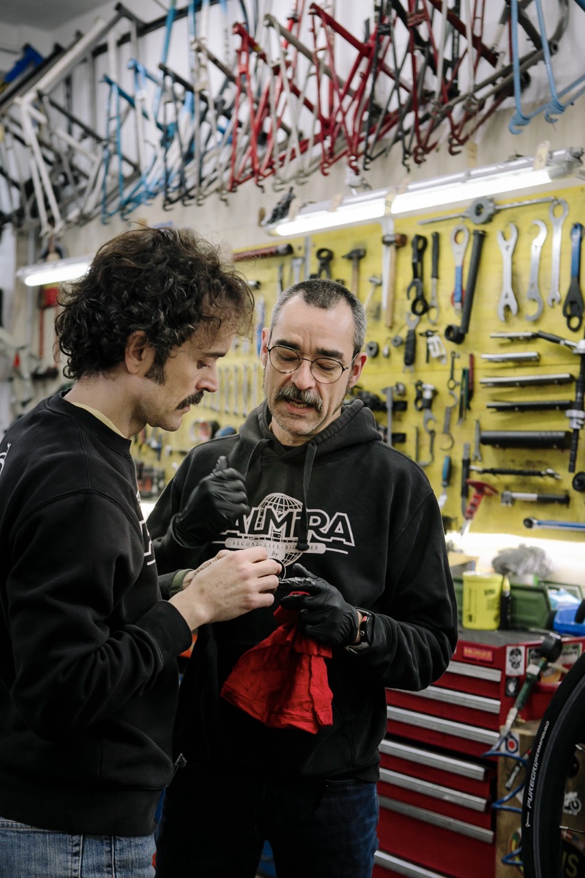 Taller de bicicletas en Zaragoza